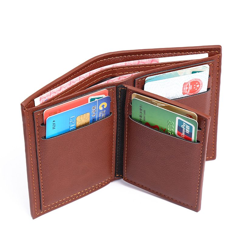 Wallet Men Short Leather Wallet Wallet Men - Image 3