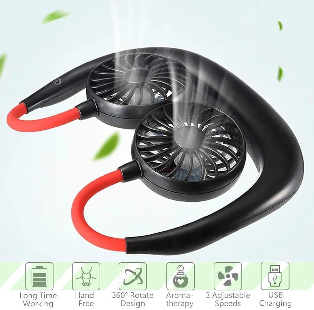 Multi Function smart Neck Fan
