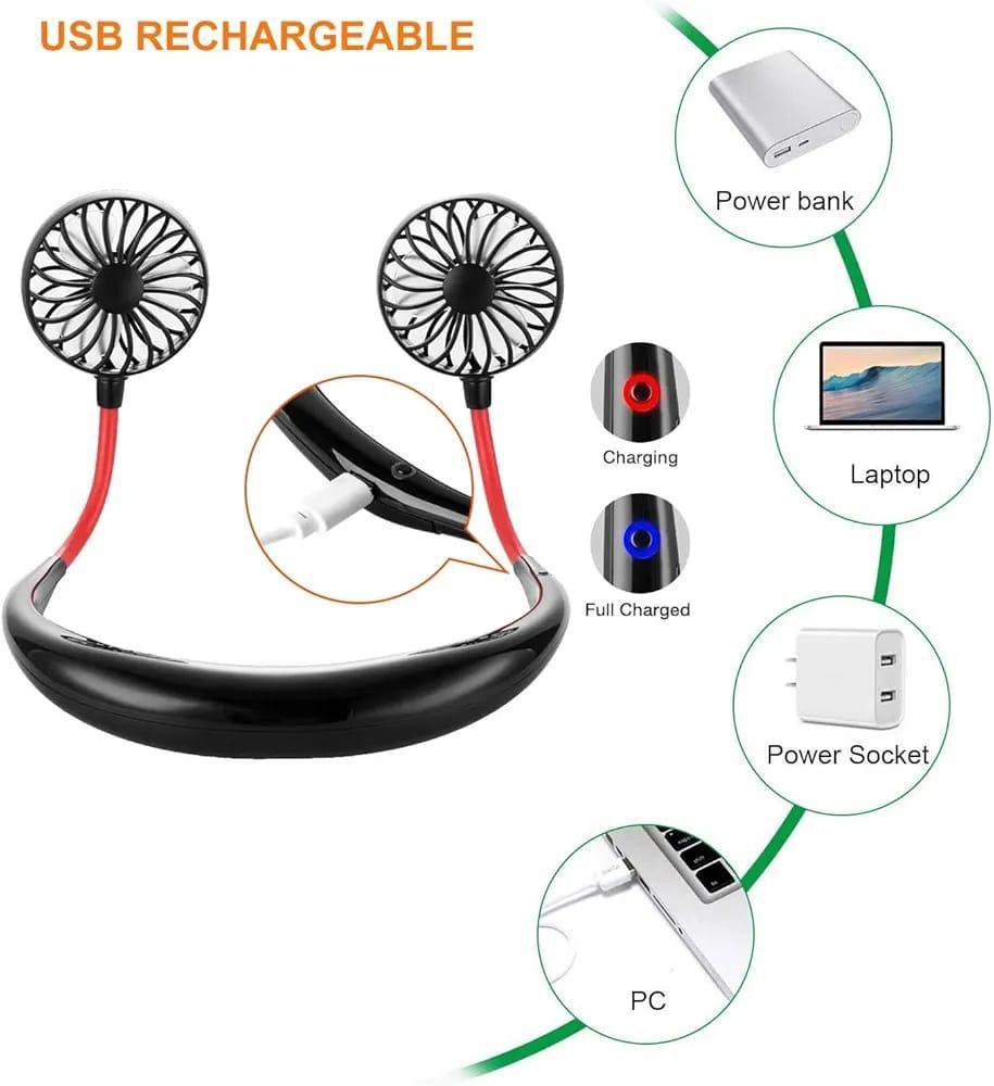 Multi Function smart Neck Fan - Image 4
