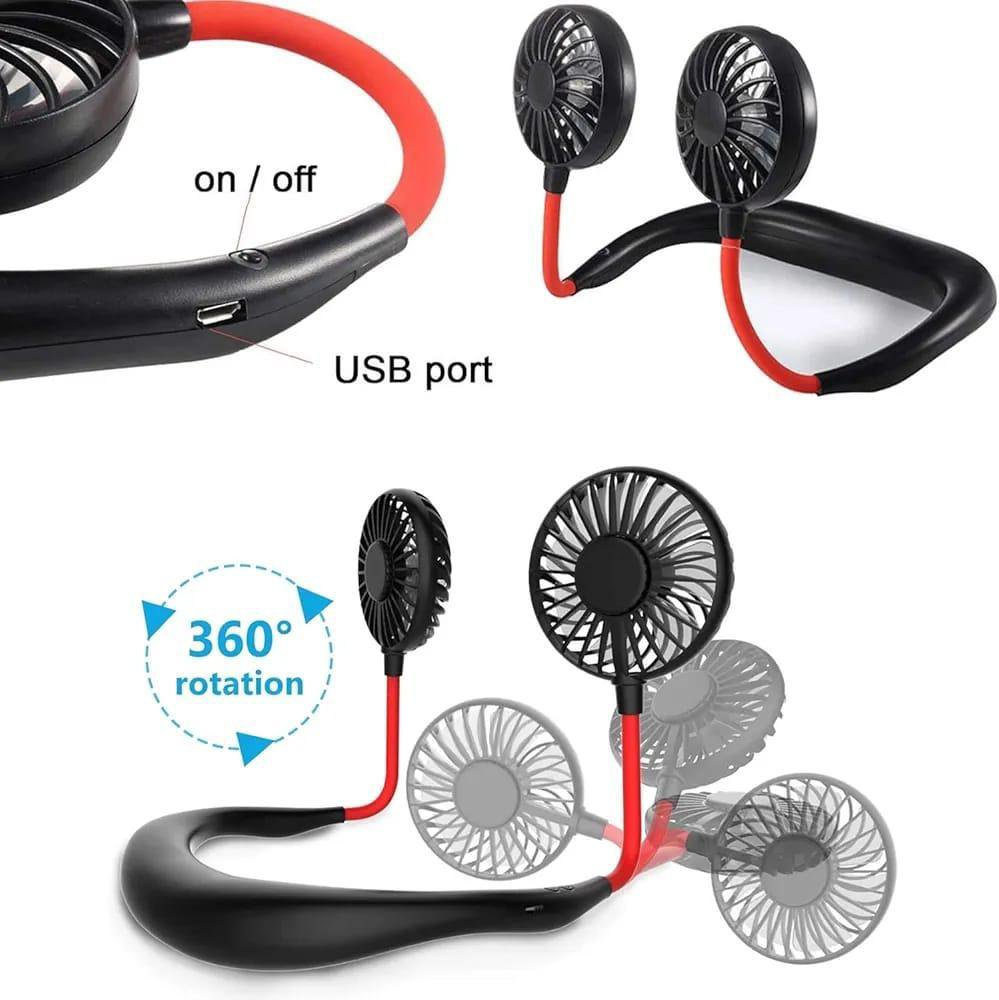 Multi Function smart Neck Fan - Image 3
